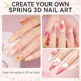 Makartt 3D Nail Gel Sculpting Gel Clear No Wipe UV LED Cure view 2