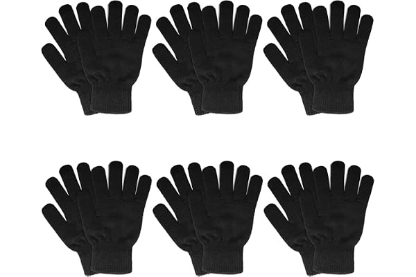 SILEDGN Winter Gloves for Women Men's Warm Knit Gloves for Clod Weather Magic Glove for Driving Running Hiking