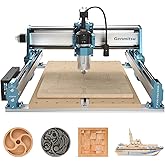 SainSmart Genmitsu 4040-PRO MAX CNC Router, 710W Trimmer & Linear Rail Driven, Work Area 400 x 400 x 78mm, for Wood Metal Acr