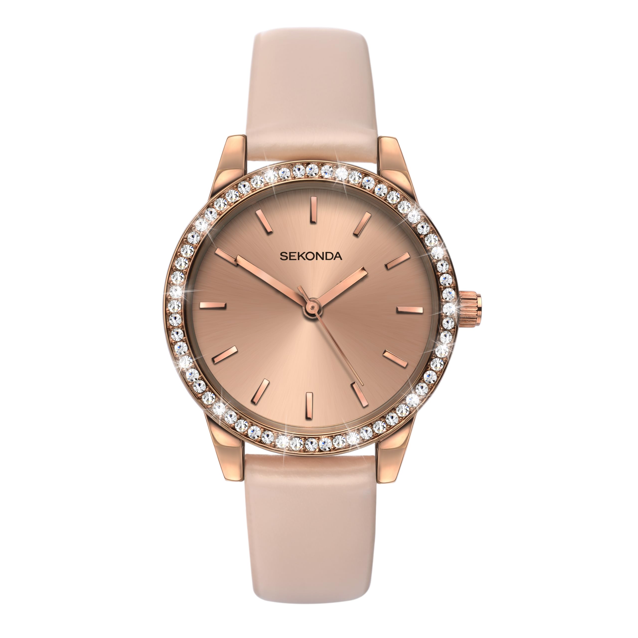 Sekonda Womens Analogue Classic Quartz Watch with PU Strap 2452.27