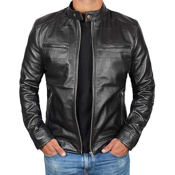 ジャケット・アウター Buffalo Crack Leather Rider Jacket 00 Buffalo Clothing Jackets - Premium Leather Jackets for Men