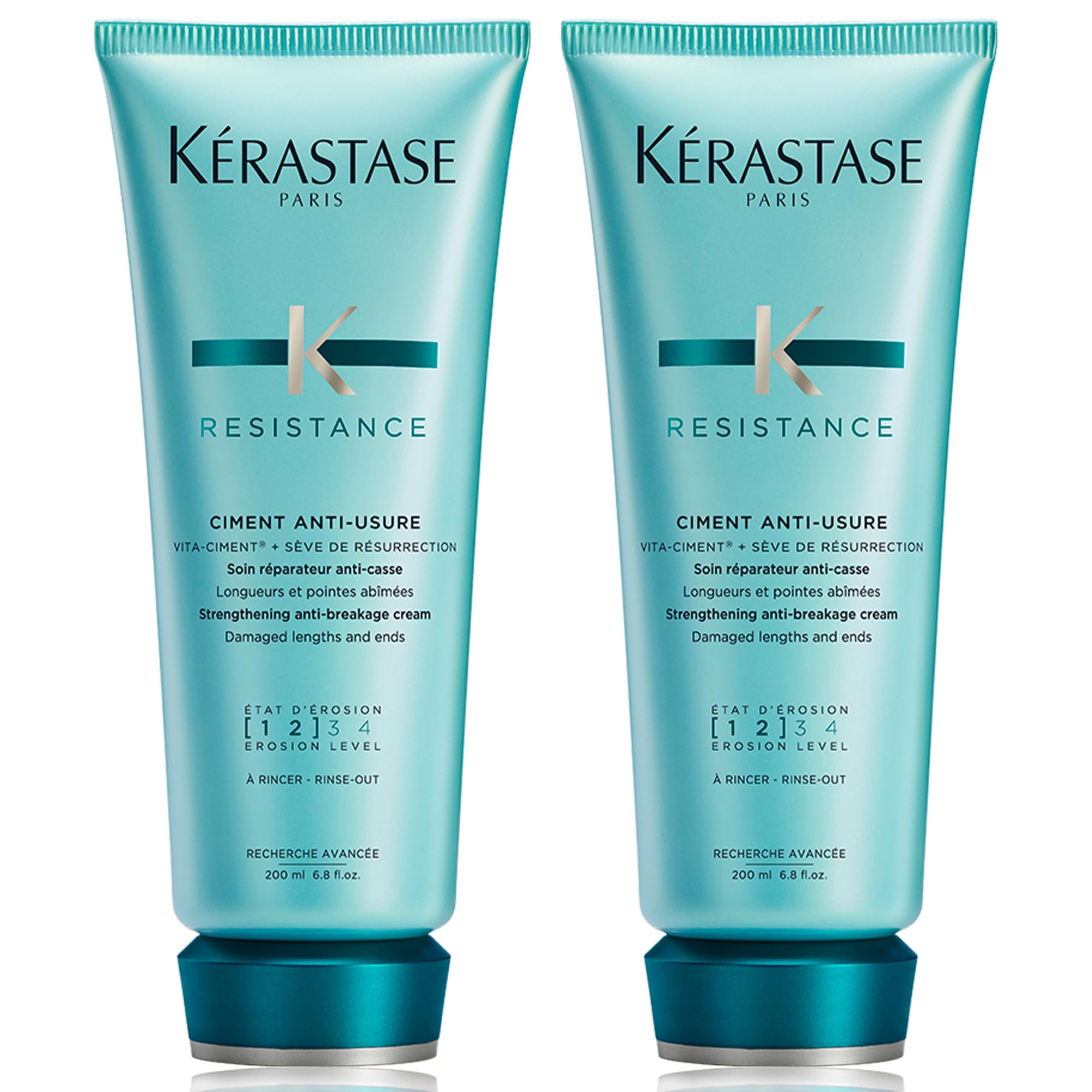 Kerastase Resistance Ciment Anti Usure 200ml Pack X2