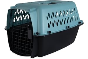 Petmate 21850 Vari 24-Inch Pets Kennel, 15-20-Pound, Sprout/Coffee Ground