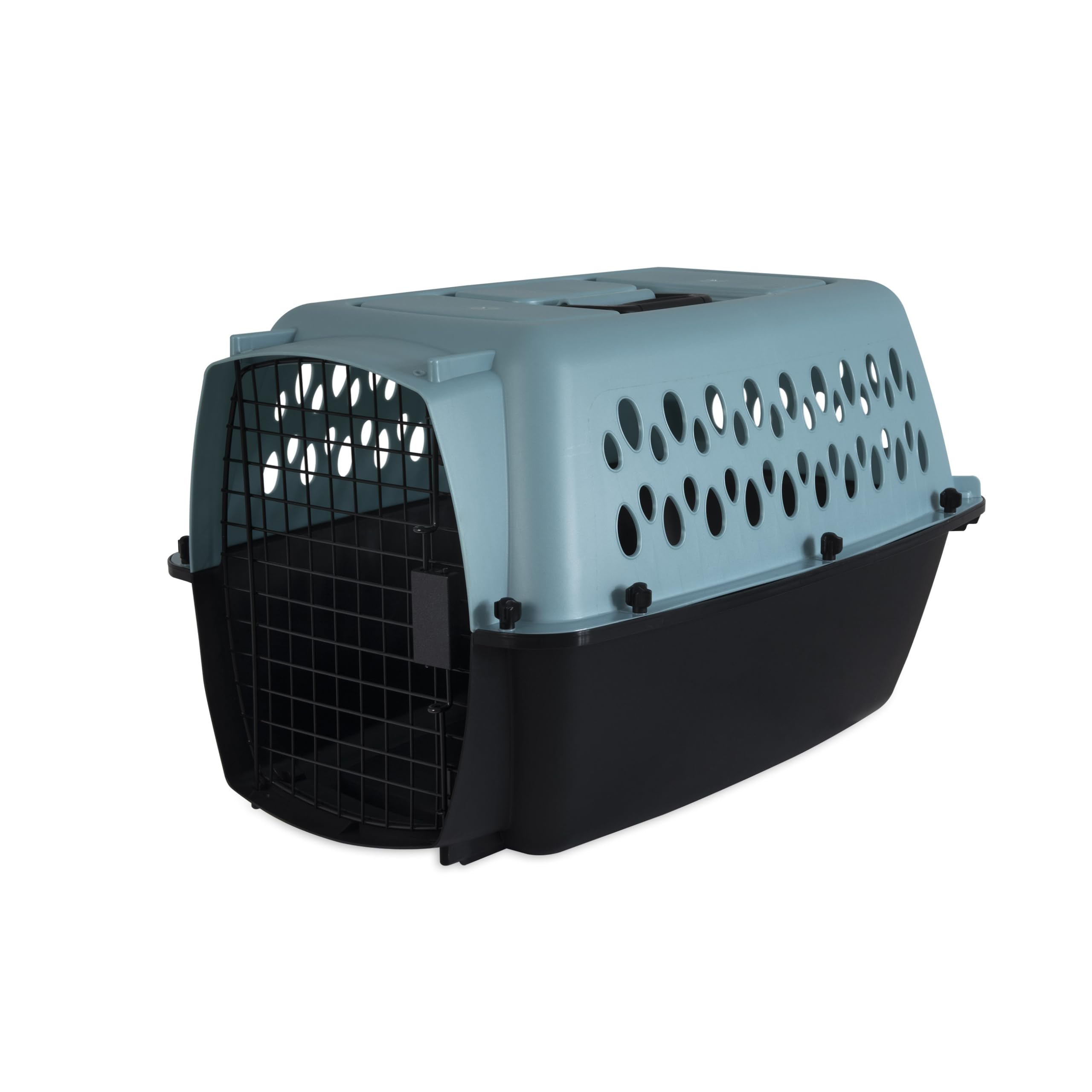 Petmate Vari Kennel II Fashion, 24-inch, Dark Pink/Black