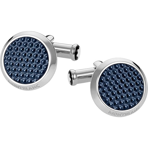 Amazon.com: Montblanc Cufflinks 112896 112896 Brand, Única, Metal