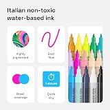 ARTISTRO 15 Acrylic Paint Pens Extra Fine 0.7mm for Rock Painting, view 5