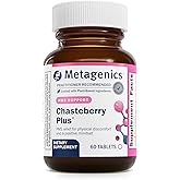 Metagenics Chasteberry Plus - Hormone & Reproductive Health with Chasteberry, Black Cohosh & Ashwagandha - Supports Menstrual & Menopause Balance* - Non-GMO, Gluten-Free, Vegan - 60 Tablets