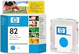 HP 82 Cyan Ink Cartridge C4911A for DesignJet 10 100 120 20 500 800 Series view 3
