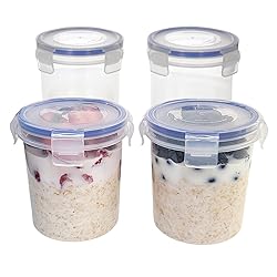 Overnight Oats Container with Lids