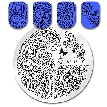 Gratuit Images Amazon Com Born Pretty Nail Art Stamping Template Image Plate dernière