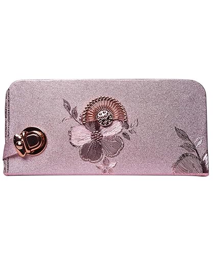 Fiona Trends Printed Party Wear Beautiful Flower clutch for Women