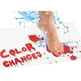 Bloody Bath Mat, The Official and Authentic Mat That Turns Red When Wet, Footprints Disappear Like Magic, Great Novelty Prank Gift