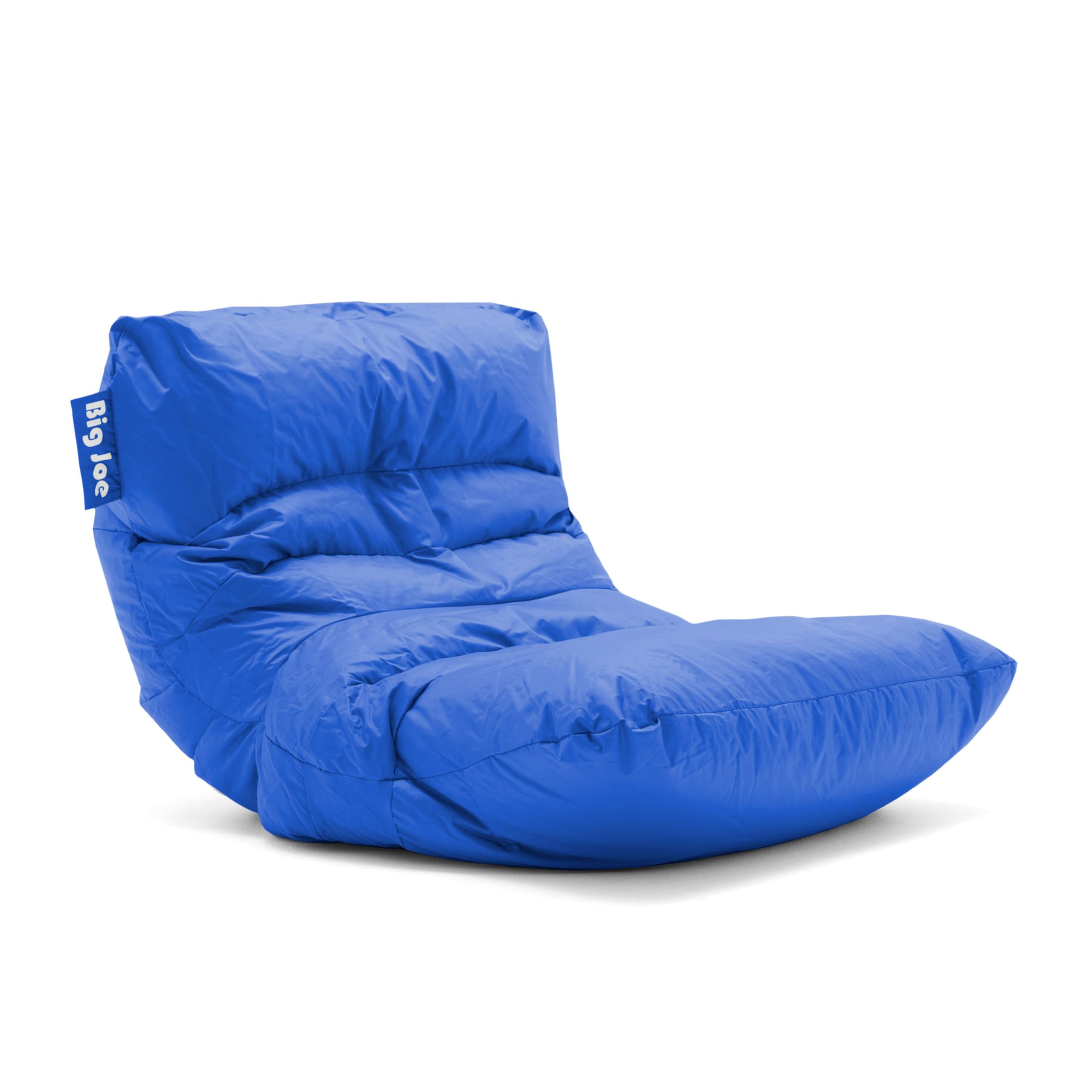 Photo 1 of Big Joe Roma Bean Bag Chair, Sapphire Smartmax, Durable Polyester Nylon Blend, 3 feet