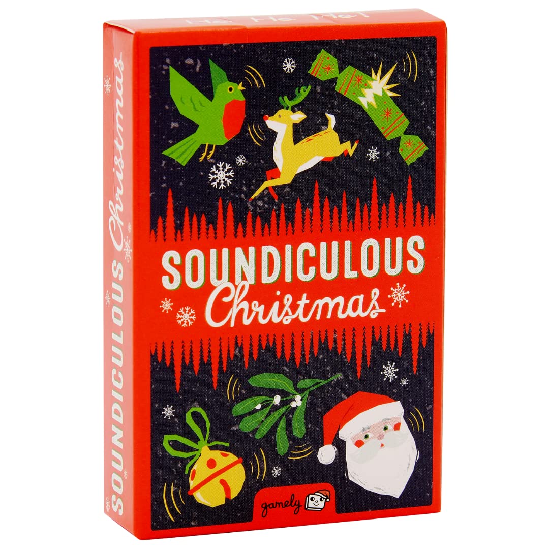 Soundiculous Christmas: The hilarious pocketsize party game of festive sounds that gets the whole family Ho Ho Ho'ing, stocking filler or secret Santa for adults and kids