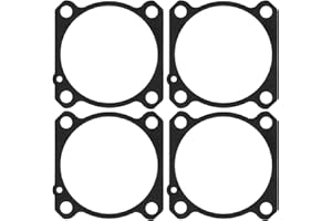 HASMX Power Tool Gasket (A) for Hitachi NR83 Series Nail Guns Including: NR83A, NR83A2, NR83A3, NR83A5, NR83AA, NR83AA2, NR83AA3, NR83AA4, NV83A, NV83A3 Replaces Part Numbers 877334, 877-334 (4-Pack)