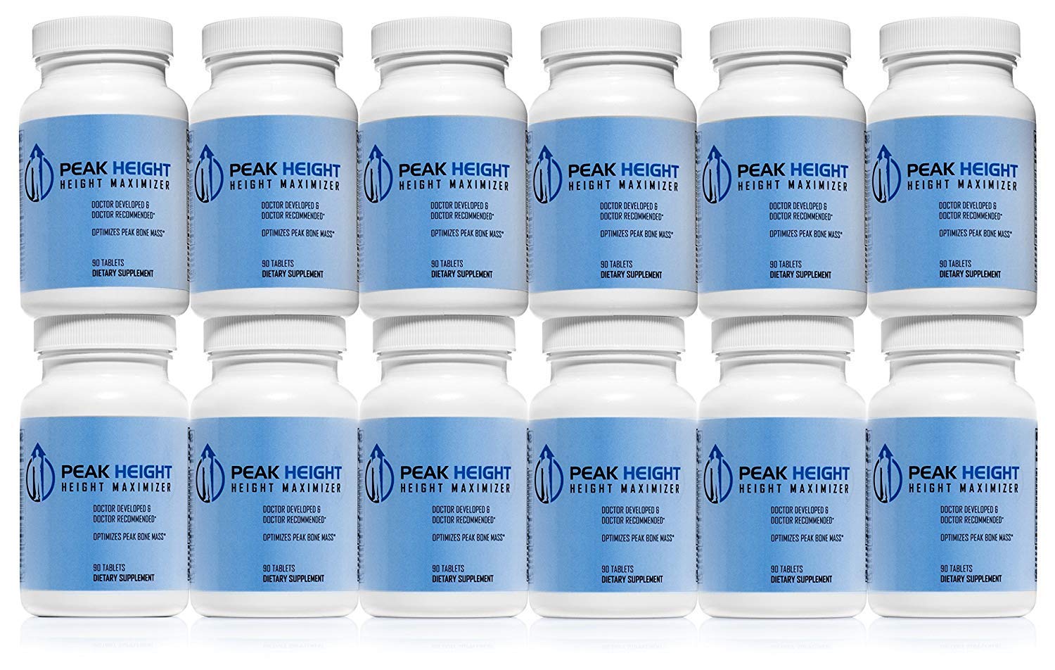 1 Grow Taller Height Pill Supplement Peak Height 12 Month Supply