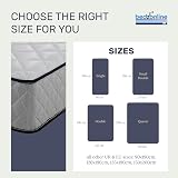 Hybrid Memory Foam & Spring Mattress 3ft Single 190x90x20cm view 2