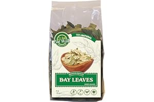 EAT WELL PREMIUM FOODS Eat Well Dried Bay Leaves Bulk Size 6 oz, Premium Turkish Whole Dried Laurel Tree Leaves, 100% Natural Bay Leaves Dried from the Bay Leaf Plant, Edible Cooks' Ingredients for Stewing and Bay Leaf Tea