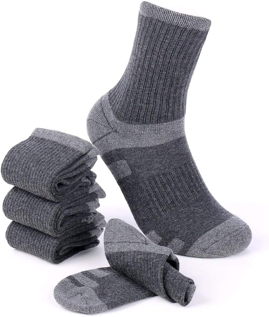 Finloyd 4 Pairs Anti Sweat Socks Pack Crew sock for Outdoor Activities Amazon.co.uk
