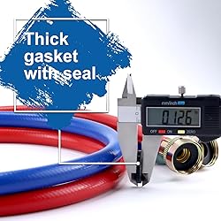 6FT Washer Water Line/Rubber Washing Machine Hoses