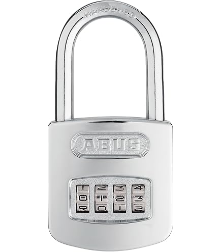 Amazon.com: ABUS 160/50 B 160 All Weather Chrome 4 Dial