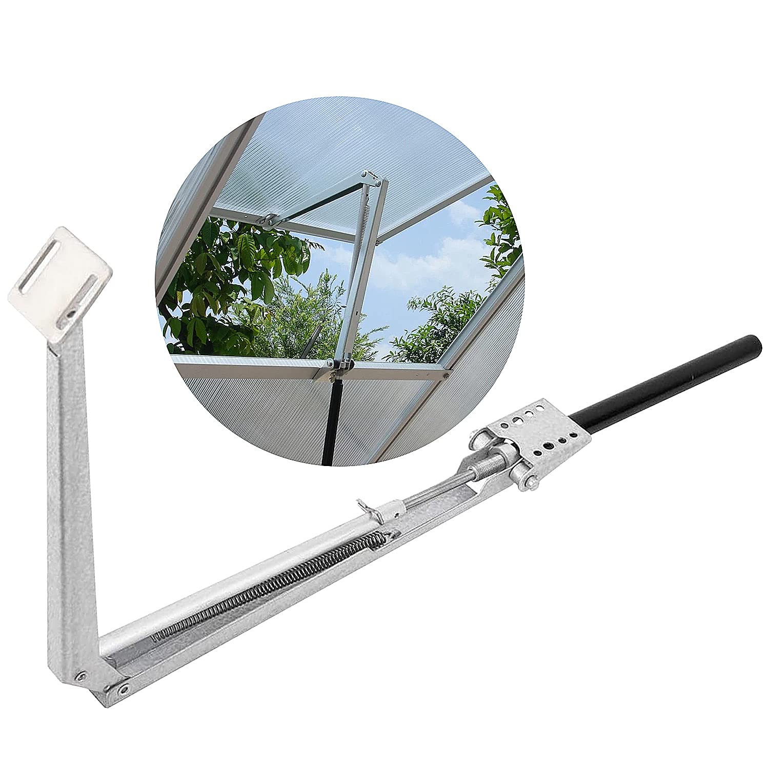 Automatic Greenhouse Window Opener - Greenhouse Window Opener Solar Heat Sensitive Auto Greenhouse Vent Opener - Lifts 15 Lbs for Garden House