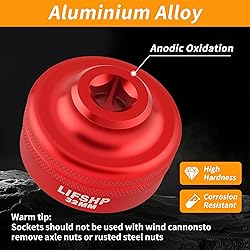 LIFSHP 32mm Oil Filter Socket, for Ecotec TDI GM VW