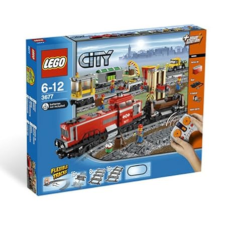 LEGO City 3677 - Güterzug mit Diesellokomotive