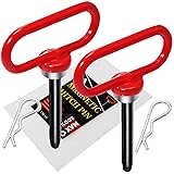 EilxMag 2 Packs Magnetic Hitch Pin, Lawn Mower