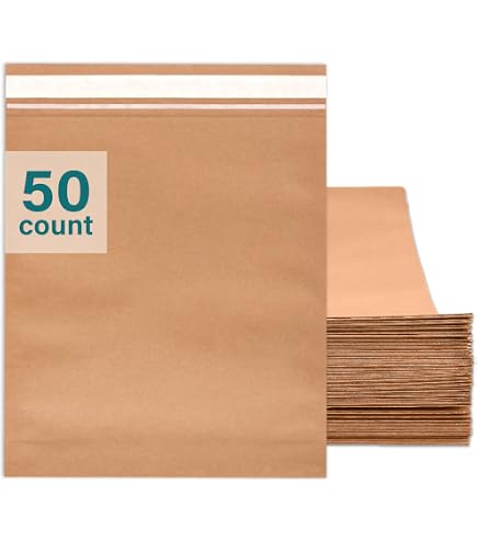 thumbnail image 2 of Supplyhut 10 Pack #2 8.5x12 Kraft Bubble Padded Envelopes – Shipping Mailers, 100% Recyclable, Made In USA 2 of 4
