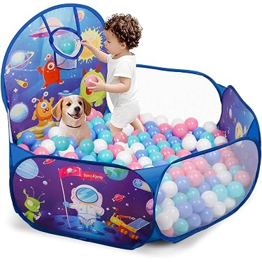 FELTECHELECTR 100 Pièces Balles De Piscine à Balles Océan Colorées Pour Enfants Et Tout-Petits