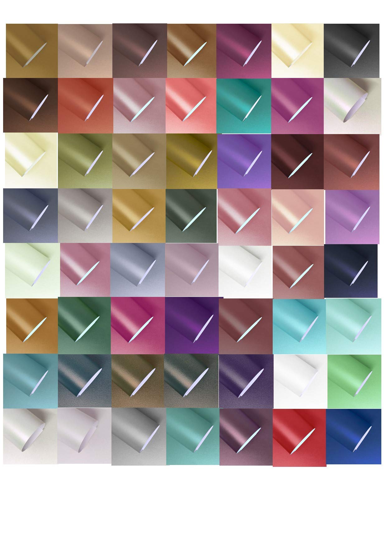 COSMOSPearl A4 Single Sided Pearlescent Craft Card 300 GSM Pack of 10 Pearlised Sheets (Assorted Colours)