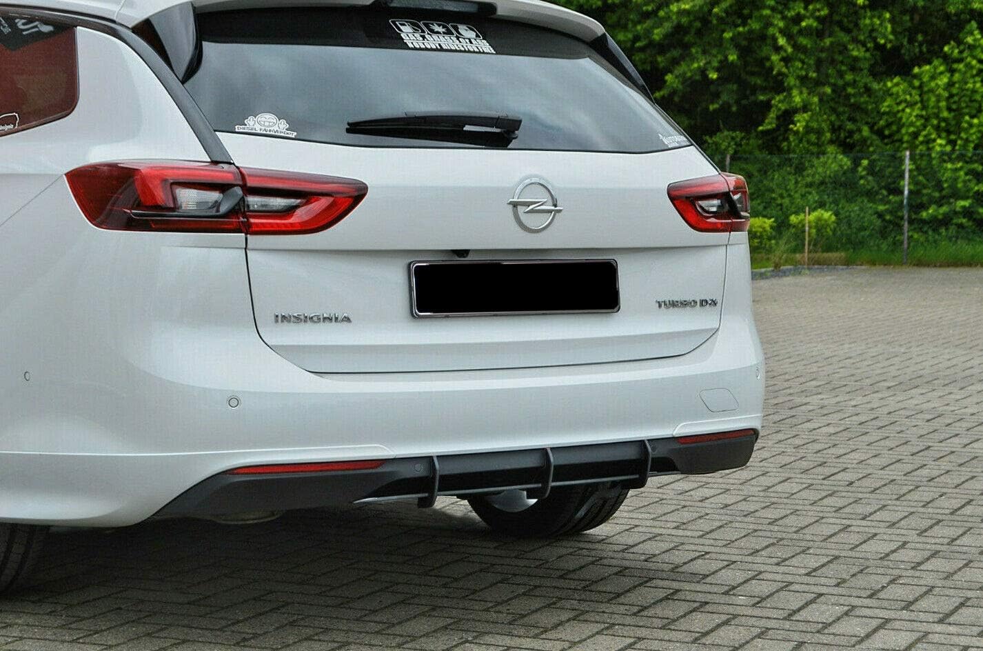 Cup Diffusor Ansatz Fur Insignia B Opc Line Heckansatz Heckschurze In Amazon De Auto