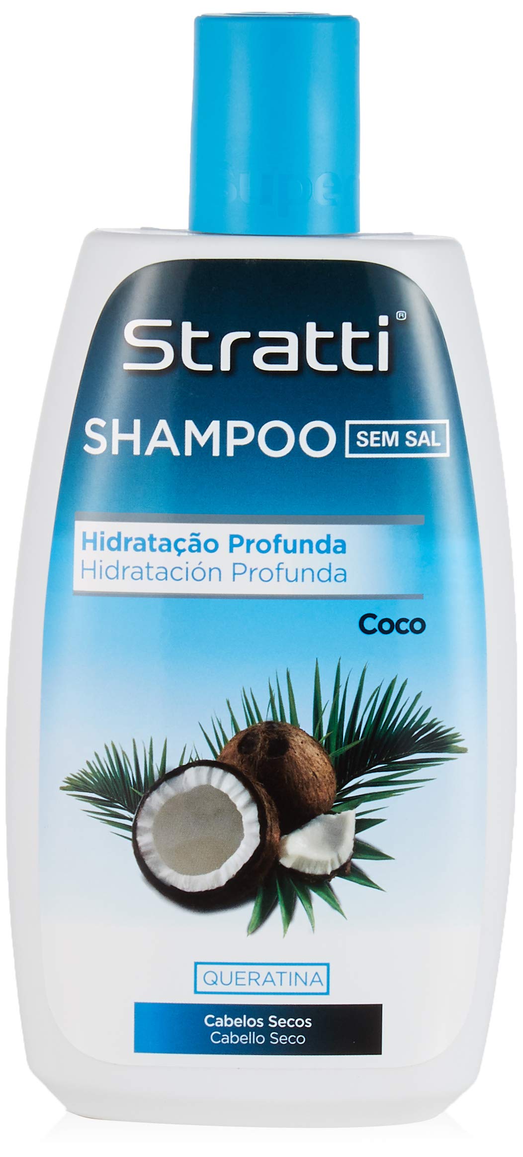 stratti Coco Shampoo Hydration with KERATINA, Without Salt – 400 ml