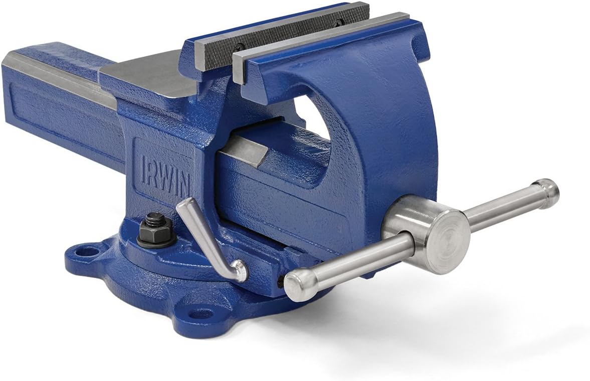 IRWIN 1978272 5-Inch/100 mm Quick-Adjusting VICE - Blue/Grey, Blue & Grey, 125mm (5in) - Image 5