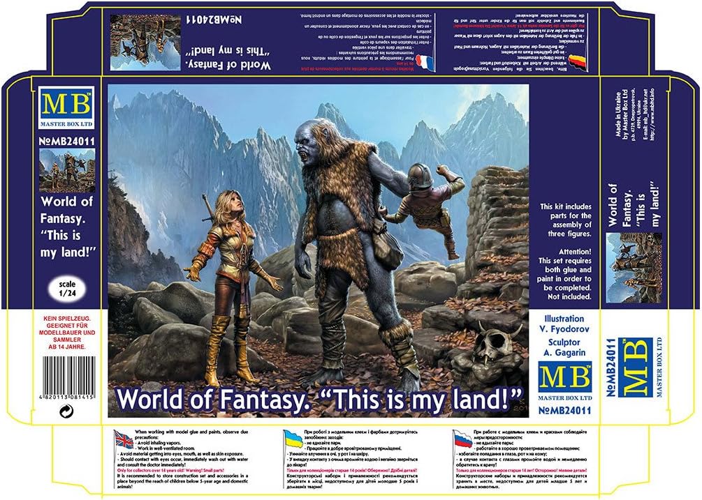 Masterbox 1:24 - World of Fantasy This is my land, Various - Image 4