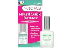 Nutra Nail Naturals Cuticle Remover - Instant Nail Bed Softener & Removal Oil Treatment for Nails & Nail Health (0.45 Fl Oz)
