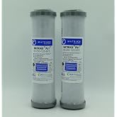 KX MATRIKX Pb1 10-Inch Length Extruded Carbon Block Filter Cartridge, 2-Pack