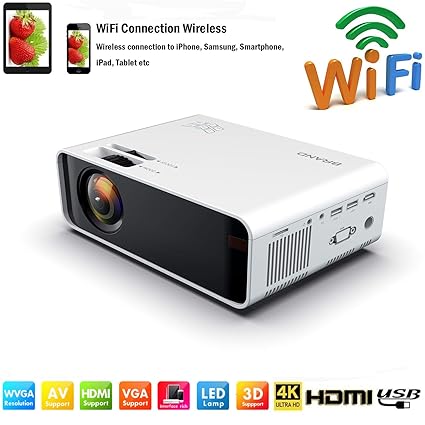 Amazon.com: SOTEFE Mini proyector LED portátil 7000 lúmenes ...