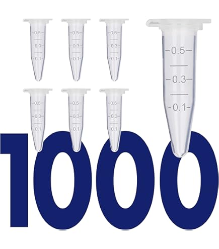300 Microcentrifughe In Polipropilene 1,5ml - 7 Colori, Per Laboratorio - Foto 5