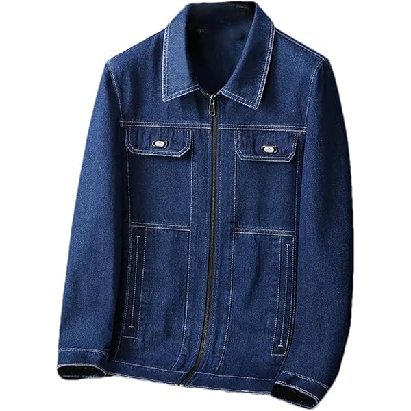 Jean Jacket With Designs Liberty Blues By KingSize Men's Big
