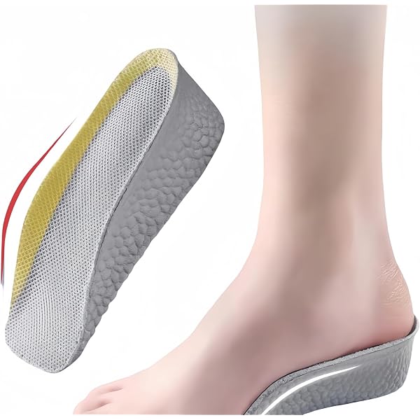 Brandone Insoles Height Increase,Brandone Orthopedic High Pads 1.0,Orthopedic Highpads 1.0,The First Orthopedic Height Insoles, Arch Support Height Increase Insoles For Men Women (2pcsBlack, 0.98in