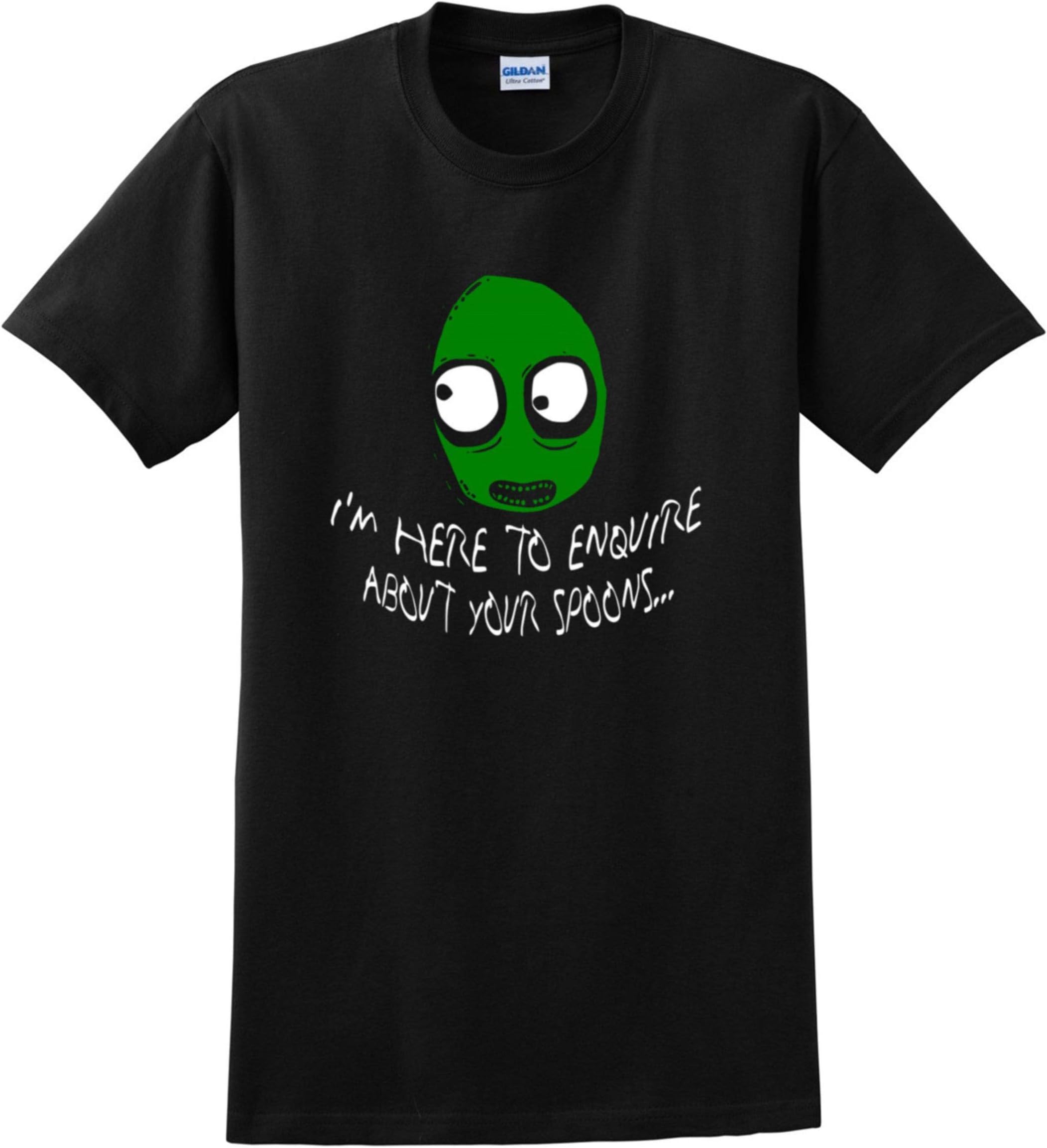 Fabric London Salad Fingers I'm Here to Enquire About Your Spoons Rusty Spoon T-Shirt