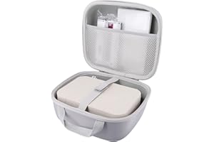 khanka Hard Case Replacement for HPRT Photo Printer 4x6 Instant Photo Printer,case only(White)