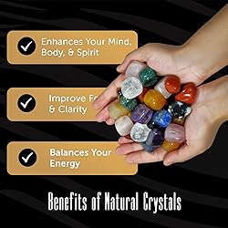 FASHIONZAADI 7 Chakra Tree of Life, Crystals and