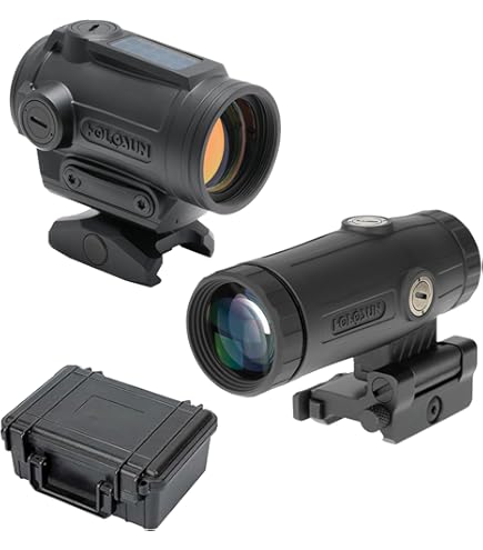 Amazon.com : HOLOSUN HM3X Series- 3X Flip-to-Side Magnifier w/QD