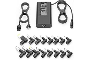 90W Universal AC Adapter Laptop Charger Compatible with Dell HP Acer Asus Lenovo IBM Sony Fujitsu Gateway Notebook Ultrabook 