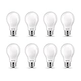 Philips LED Flicker-Free Frosted Dimmable A19 Light
