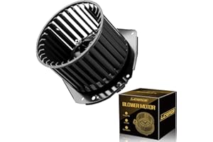 LCWRGS AC Blower Motor with Fan Fits for 1992 1993 1994 1995 1996 Chevy Silverado Suburban 1500 2500 Tahoe GMC Sierra Yukon C1500 C2500 K1500 K2500 G20 HVAC Heater Blower Motor Replaces# 700103