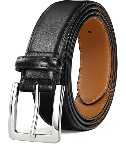 classic leather dress belt Gelante Men's G2064-Black-S (30-32) at Amazon Men's Clothing store NPU-Dorie-202507